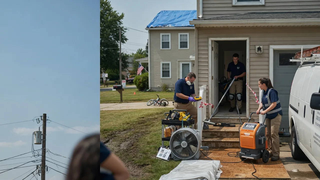 Water Damage Repair in Berne, IN near me